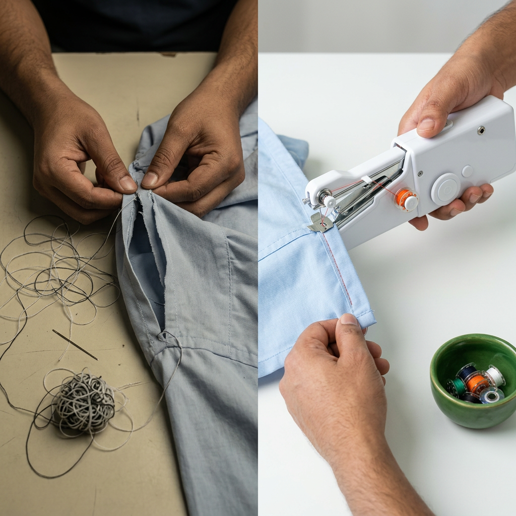 Portable Mini Sewing Machine – Compact, Fast & Easy to Use