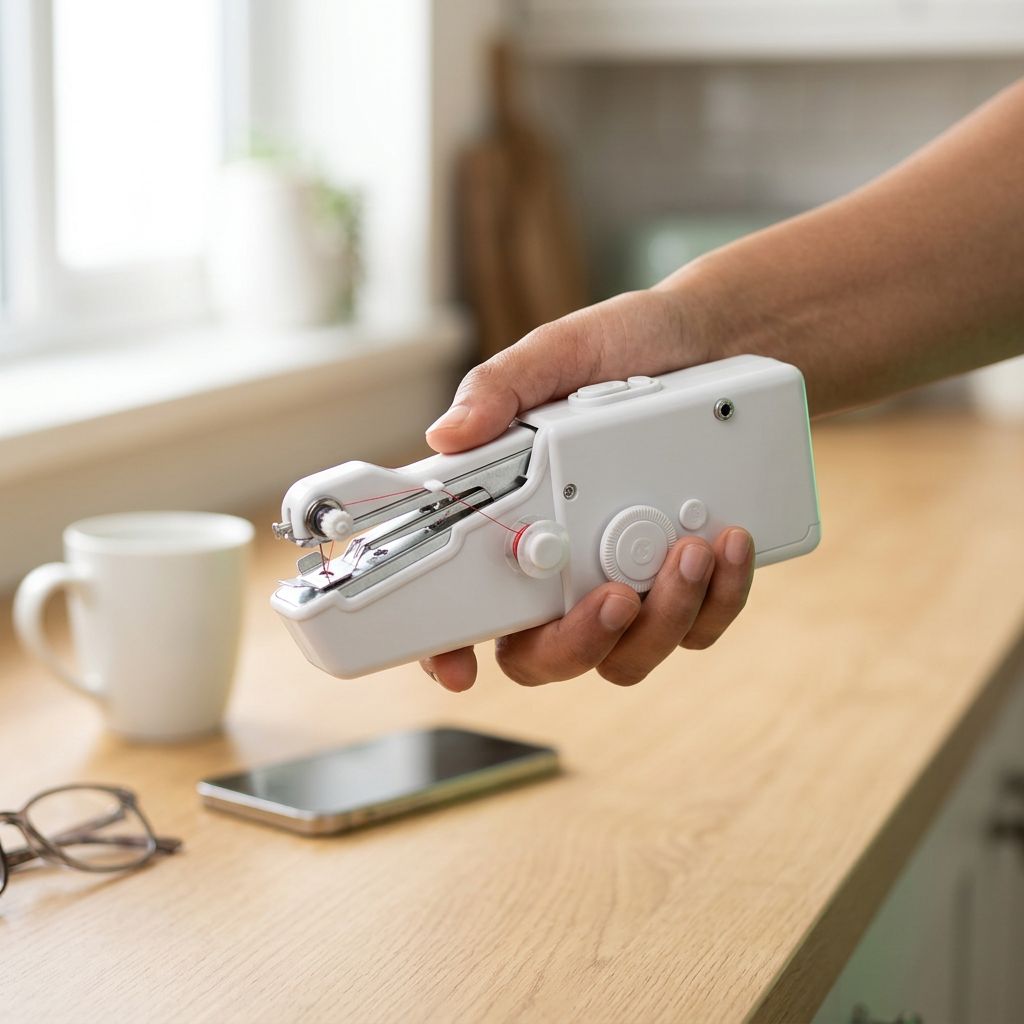 Portable Mini Sewing Machine – Compact, Fast & Easy to Use
